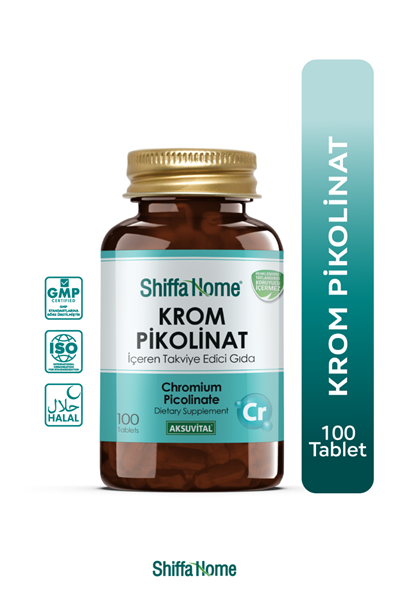 Krom Pikolinat 100 Tablet
