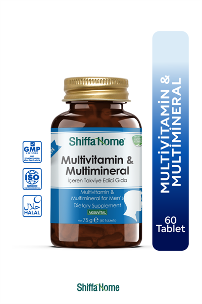 Multivitamin Ve Multimineral - 60 Tablet - Erkek / Men