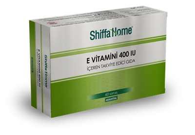 Shiffa Home E Vitamini 400 IU 700 mg 60 Kapsül