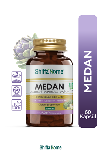 Shiffa Home Medan Deve Dikeni Karahindiba Enginar 620 mg 60 Kapsül