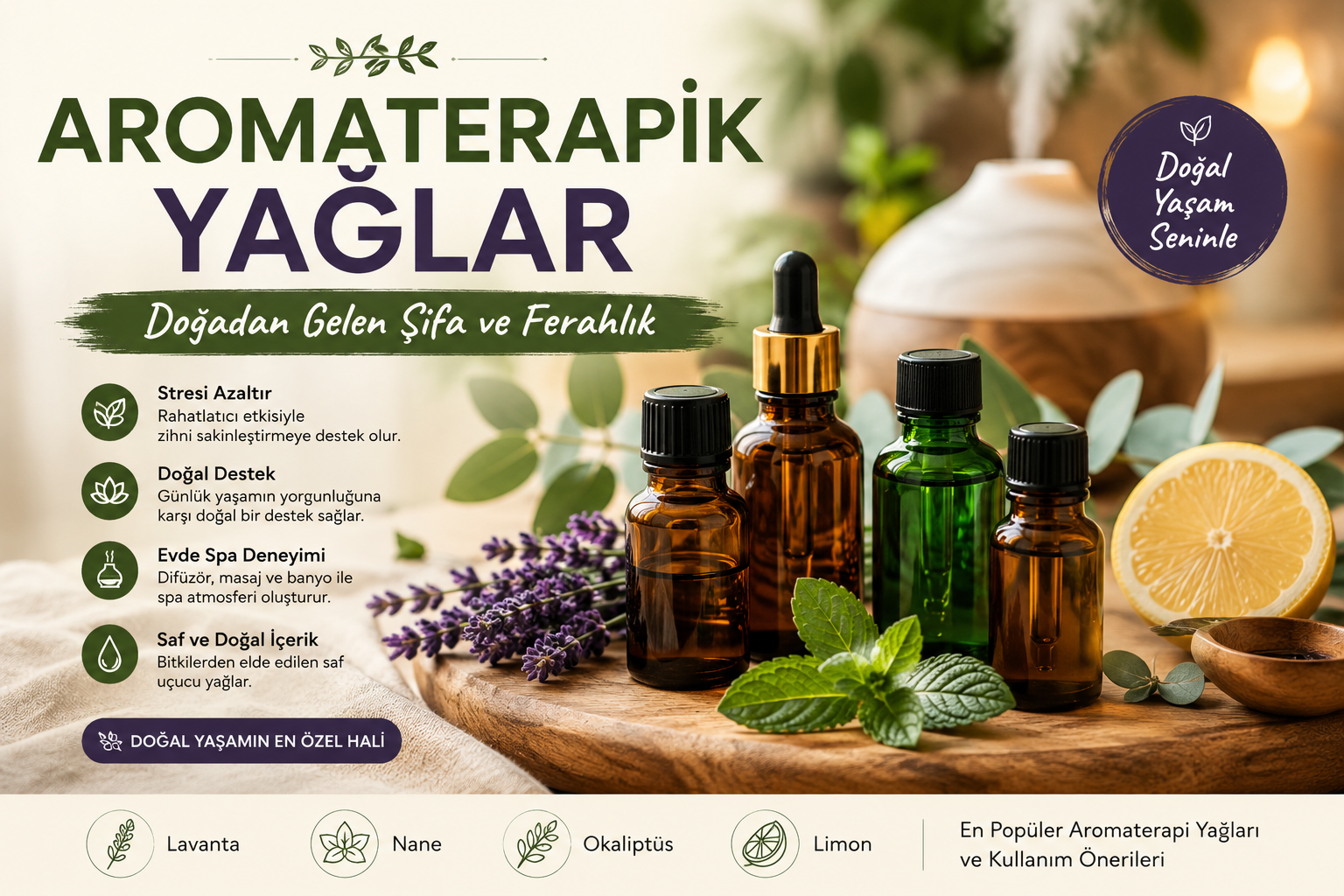 Aromaterapik Yağlar neler?