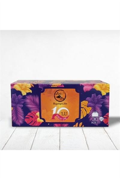 10’lu Bitkisel Çay Ile Hafiflik Zamanı!