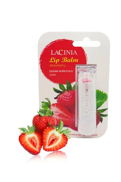 2li Bitkisel Dudak Koruyucu Çilekli Lip Balm 2 Adet
