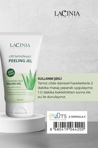 Aloe Vera Özlü Peeling Jel 150ml