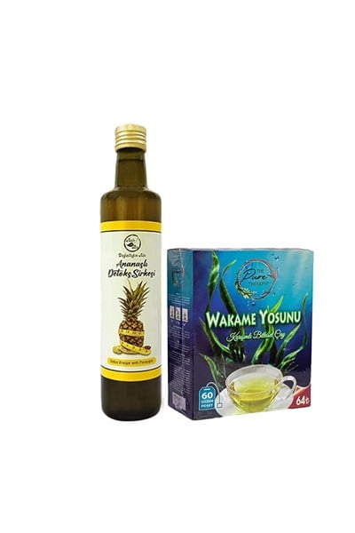 Ananas Sirkesi Ve Wakame Yosun Çayı