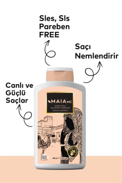 Argan Saç Bakım Şampuanı 400 Ml