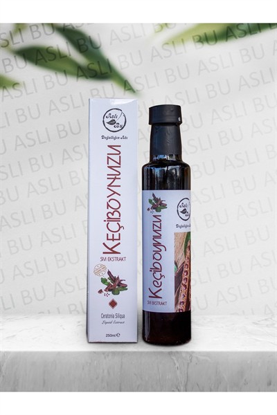 Aslıbu Keçiboynuzu Sıvı Ekstraktı (CAROB EXTRACT) 250 ml