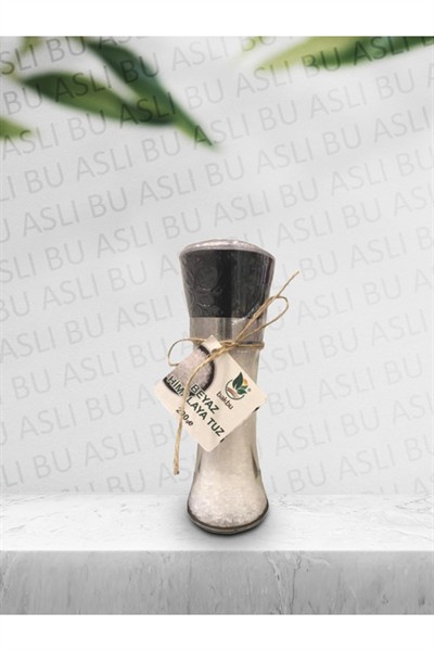 Beyaz Himalaya Tuzu 200gr Cam Değirmen Öğütücü