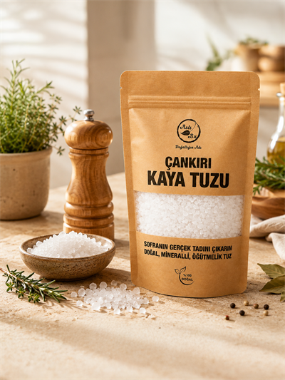 Çankırı Kaya Tuzu (Öğütmelik) 500 gr.
