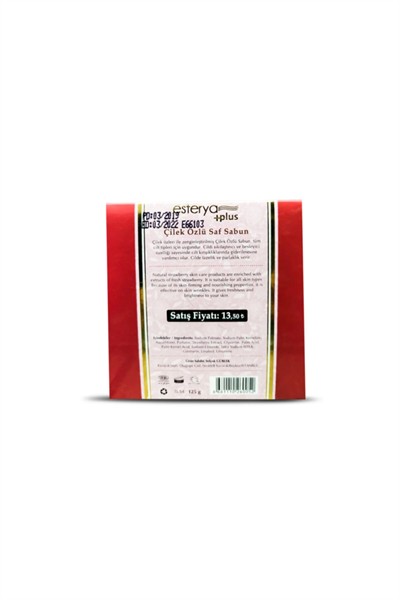 Çilek Özlü Saf Sabun
