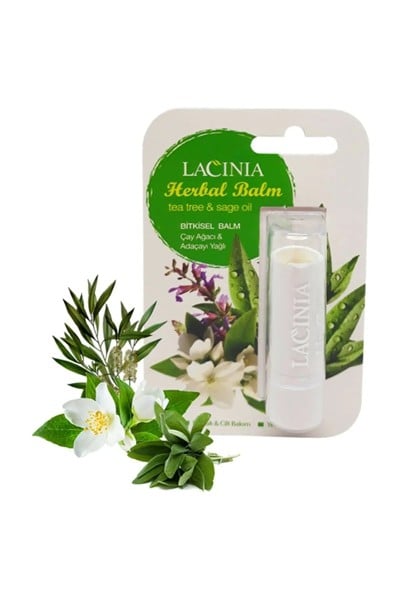 Dudak Koruyucu Balm Çay Ağacı Adaçayı 5 Ml