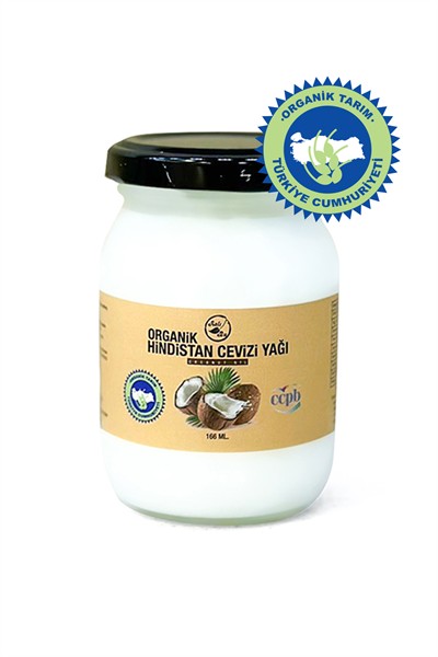 Hindistan Cevizi Yağı Organik Hindistan Cevizi Yağı 166 Ml.