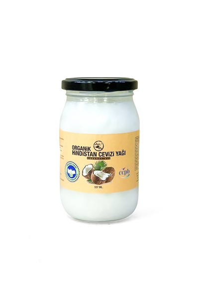 Hindistan Cevizi Yağı Organik Hindistan Cevizi Yağı 337 Ml.