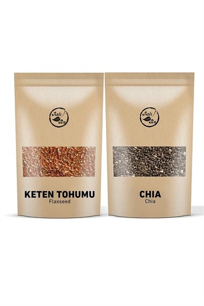 Keten Tohumu Ve Chia Tohumu 250 Gr