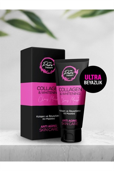 Kolajen Maske Leke Karşıtı Ve Yaşlanma Karşıtı Cilt Maskesi Anti Aging Kil Maske Kolajen Maske
