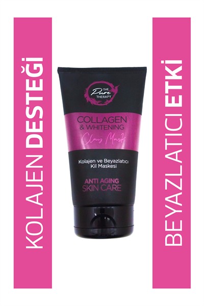Kolajen Maske Leke Karşıtı Ve Yaşlanma Karşıtı Cilt Maskesi Anti Aging Kil Maske Kolajen Maske