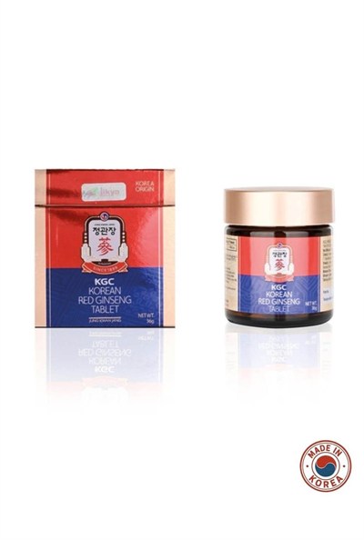 Kore Kırmızı Ginseng 120 Tablet (300 mg) – %100 Panax Ginseng
