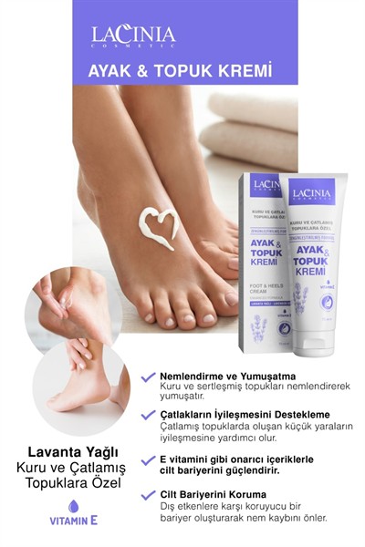 Lavanta Özlü Ayak Ve Topuk Kremi 75 ml