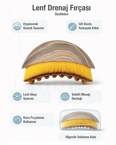 Lenf Drenaj Fırçası
