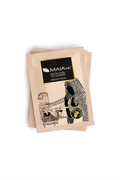 Maia Tek Kullanımlık Argan O?zlu? Maske 20gr