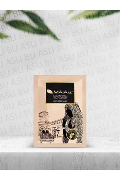 Maia Tek Kullanımlık Argan O?zlu? Maske 20gr