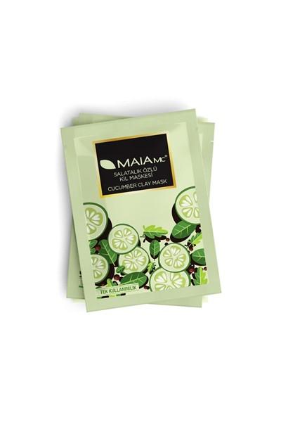 Maia Tek Kullanımlık Salatalık Özlü Maske 20gr 6 Adet