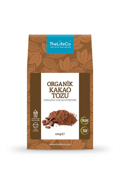 Organik Kakao Tozu 100 g (GLUTENSİZ, VEGAN, HAM KAKAO)