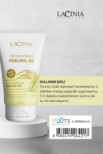 Pirinç Özlü Peeling Jel 150ml