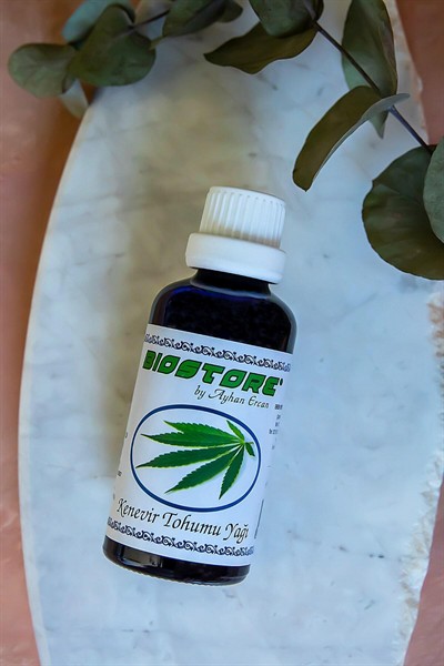Soğuk Sıkım Hemp Seed Kenevir Tohumu Yağı 50 ml