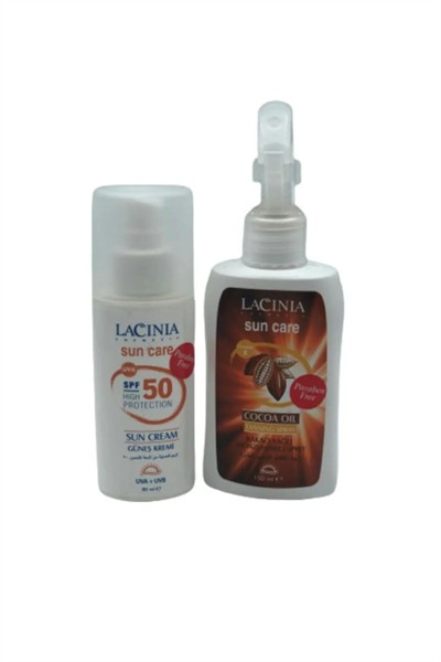 Spf50 Faktör Güneş Kremi+ 180 Ml Bronzlaştırıcı