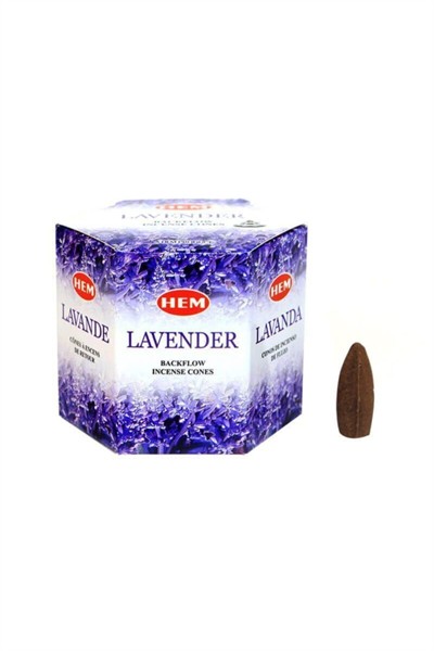 Tütsü Lavender Back Flow Cones Konik Tütsü Lavander Konik