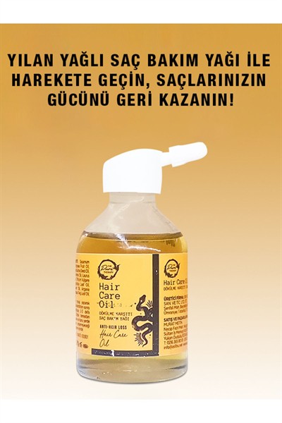 Yılan Yağı Saç Bakım Yağı Hair Care Oil Dökülme Karşıtı Saç Bakım Yağları 50 ml 2 Adet