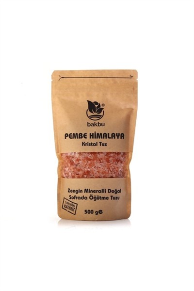 Zengin Mineralli Pembe Himalaya Kristal Tuzu 500gr