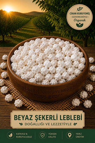 Beyaz Şekerli Leblebi
