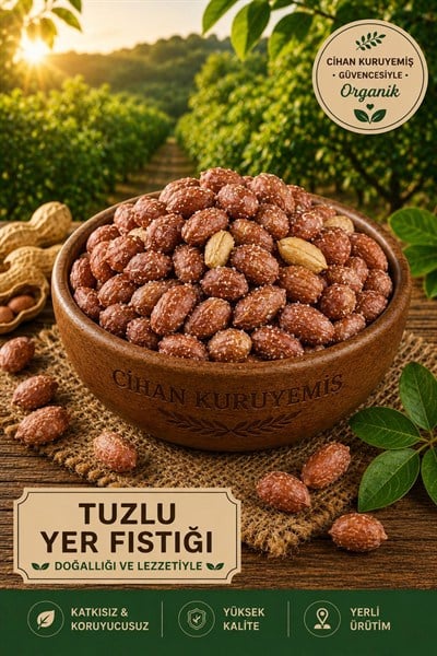 Kavrulmuş Tuzlu Fıstık