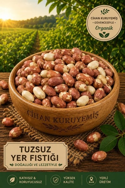 Kavrulmuş Tuzsuz Yer Fıstığı