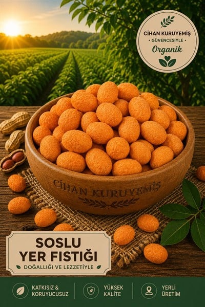 Soslu Kaplama Yer Fıstığı