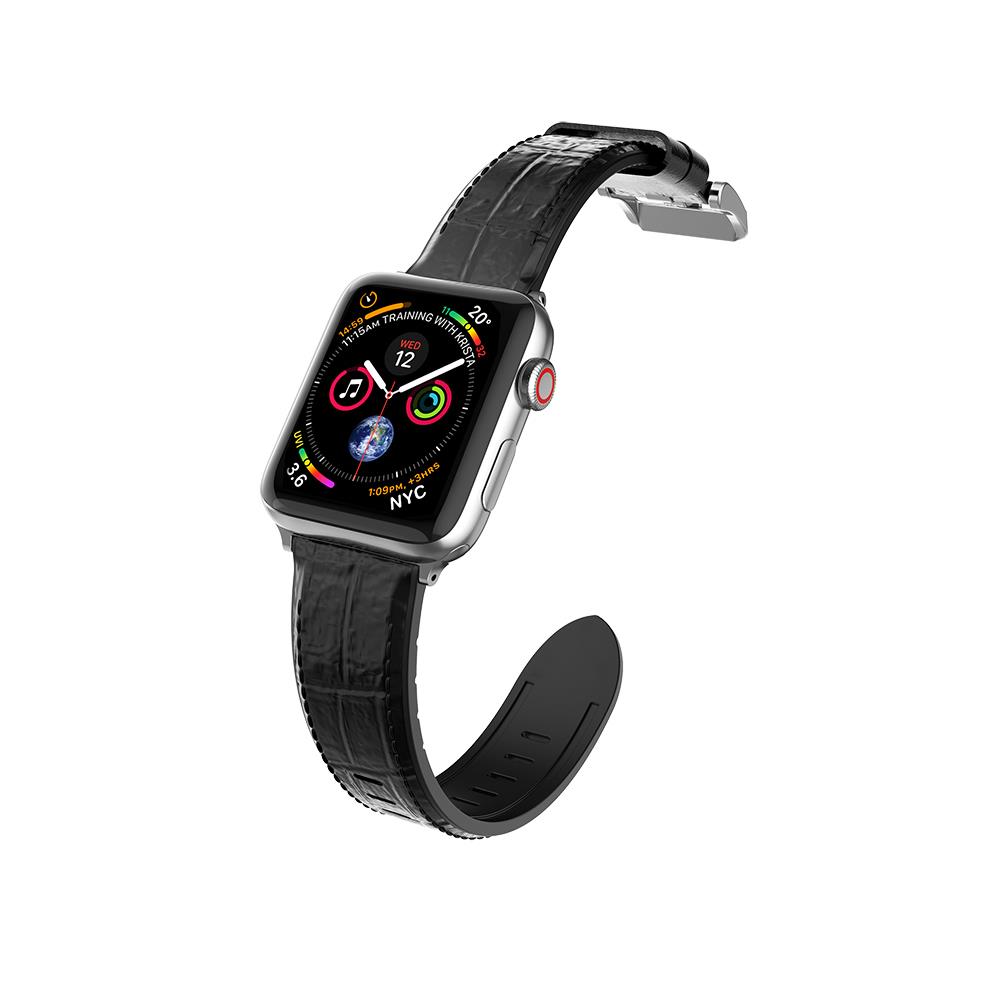 Apple Watch 10 42mm Raptic Hybrid Leather Serisi Deri Kordon