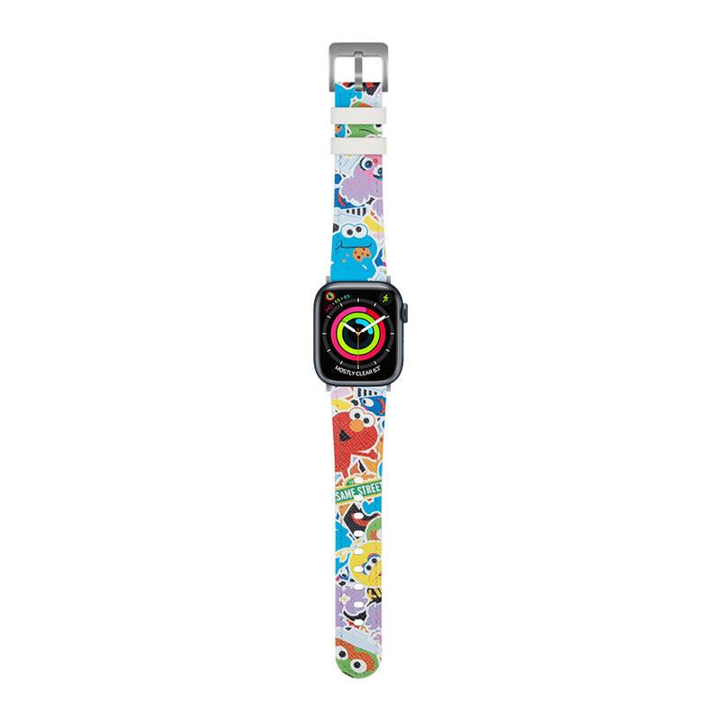 Apple Watch 44mm Casebang Sesame Street Serisi Deri Saat Kordon