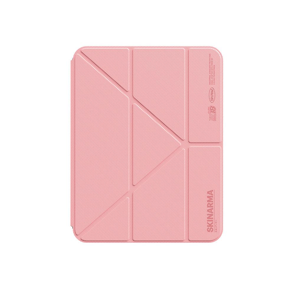 Apple iPad Air 11 2025 M3 Kılıf Skinarma Kalemlikli Arkası Şeffaf Standlı Magnetik Zeta Kılıf