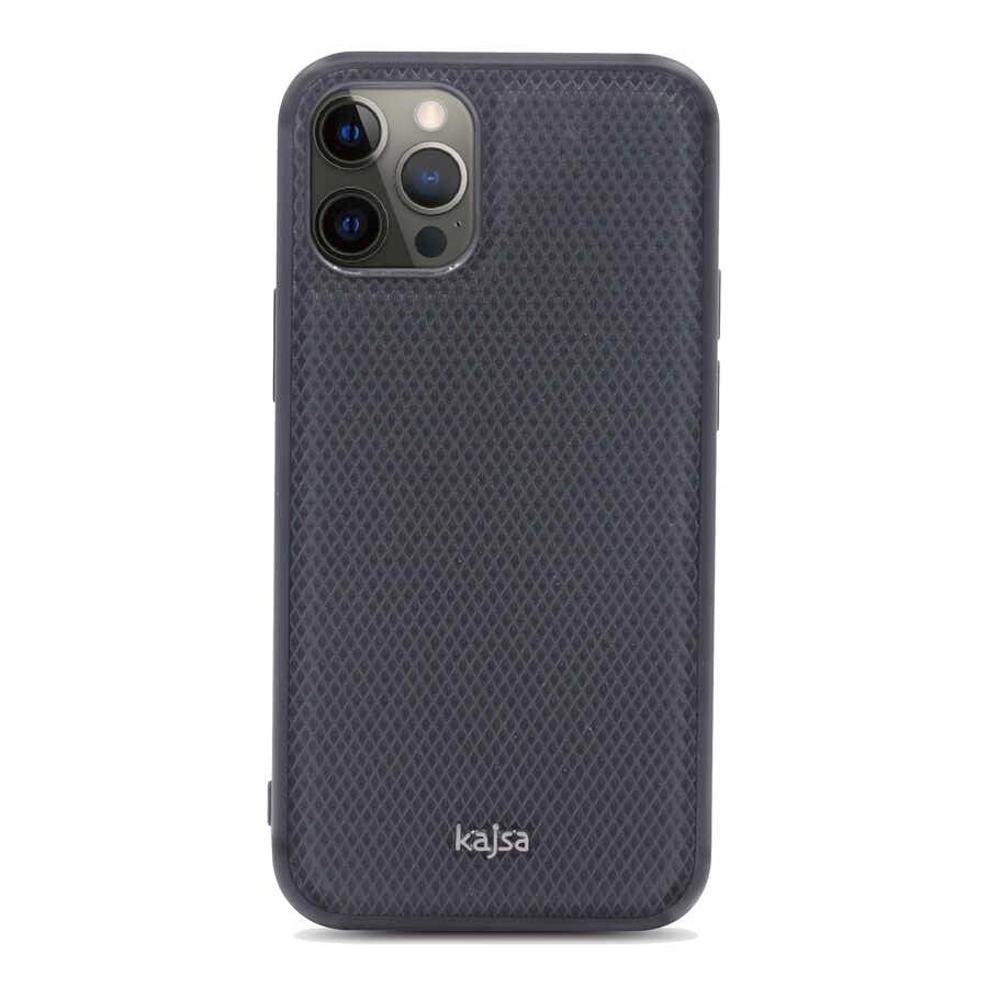 Apple iPhone 12 Pro Max Kılıf Kajsa Preppie Serisi Dark Kapak