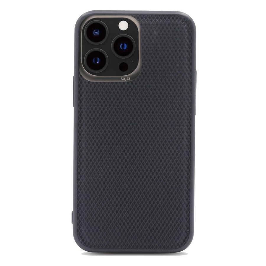 Apple iPhone 13 Pro Max Kılıf Kajsa Preppie Serisi Dark Kapak