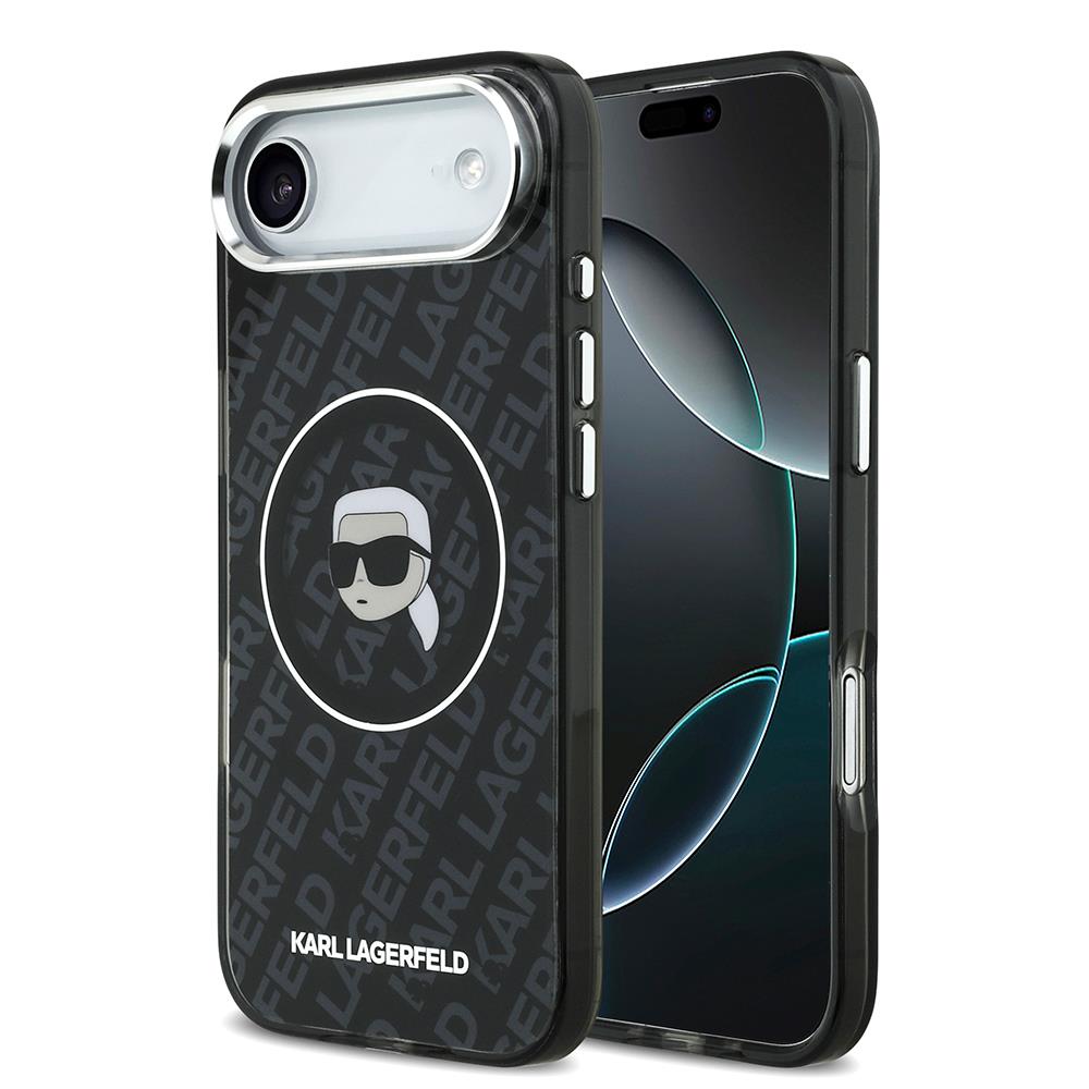 Apple iPhone 17 Air Kılıf Karl Lagerfeld Orjinal Lisanslı IML Baskılı KL Heads Kapak