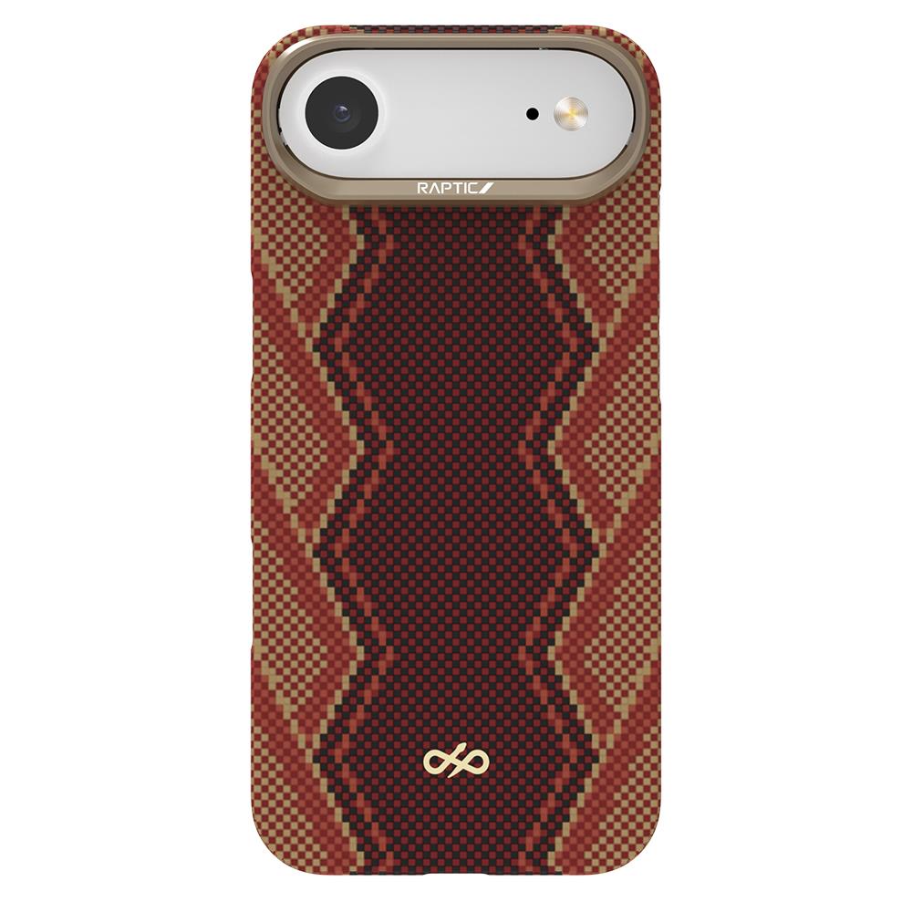 Apple iPhone 17 Air Kılıf M-safe Şarj Özellikli Raptic Aramid Skin Bionic Serisi Kapak