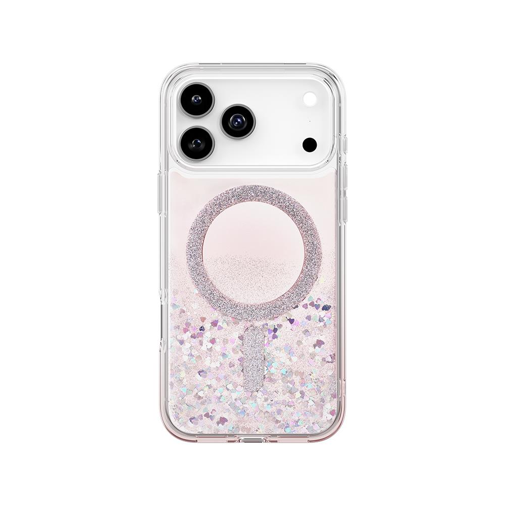 Apple iPhone 17 Pro Max Kılıf M-safe Şarj Özellikli Parlak Halkalı Coehl Solea Kapak