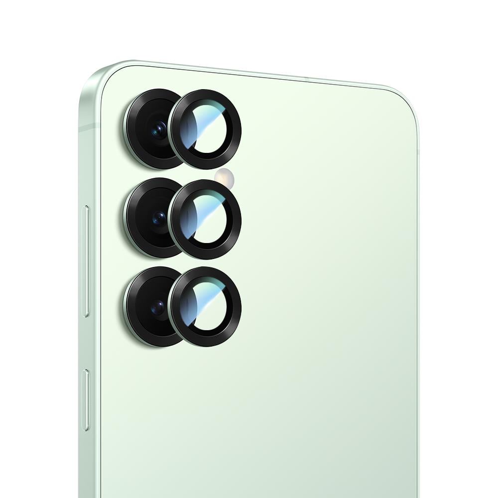 Galaxy S25 CaseWorld Alloy Serisi Oleofobik Anti Reflective Kamera Lens Koruyucu
