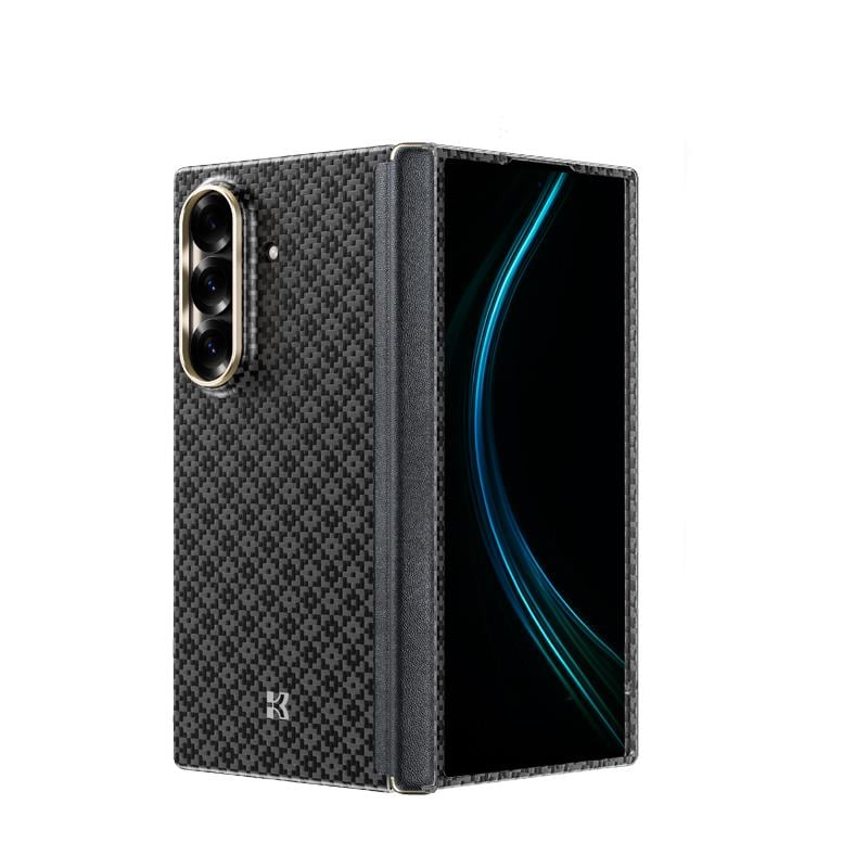 Galaxy Z Fold 7 Kılıf M-Safe Şarj Özellikli Benks ArmorAir ArmorGrid Serisi Kevlar Kapak