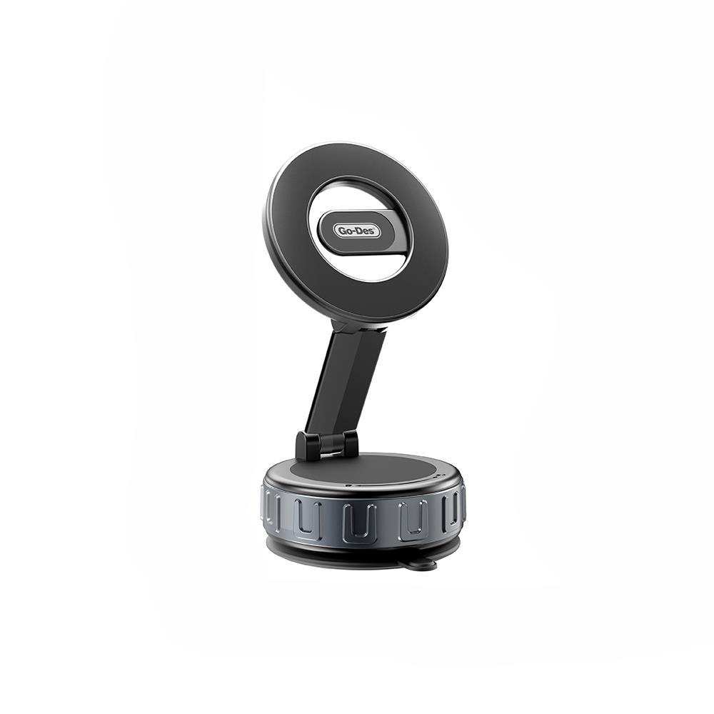 Go Des GD-HD241 360 Derece Dönebilen Vakum Özellikli Magnetik Telefon Tutucu