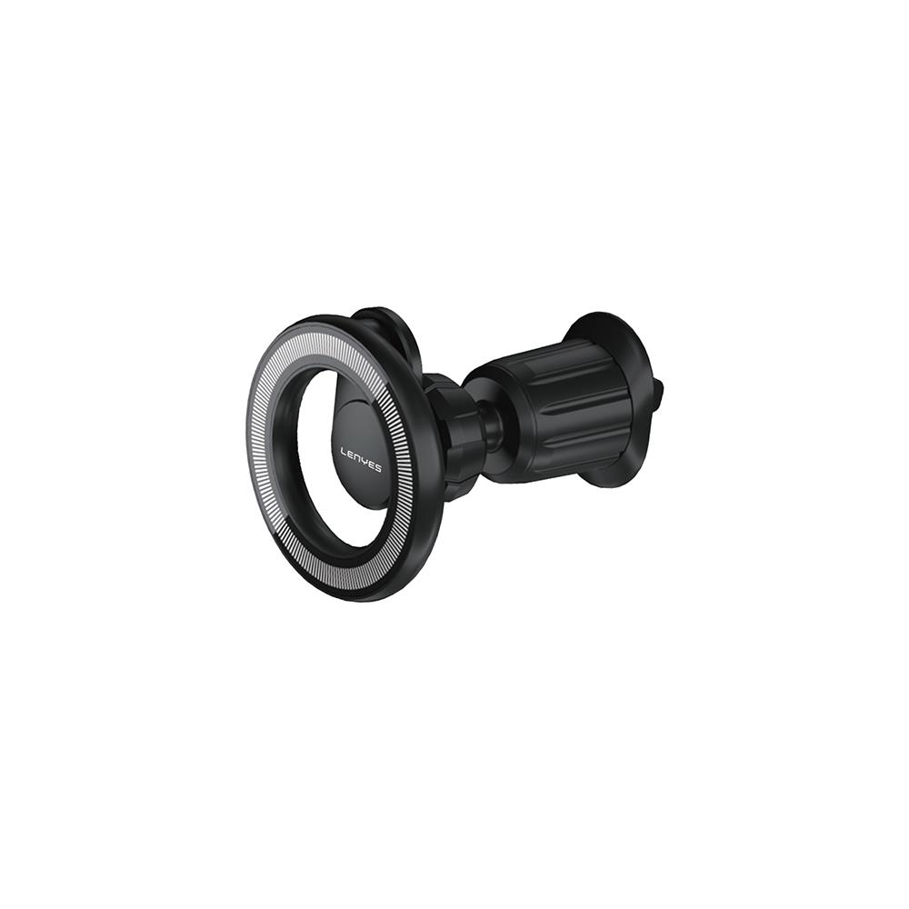Lenyes CR183 Magsafe Magnetik Özellikli 360 Derece Dönebilen Havalandırma Tasarım Araç Telefon Tutucu