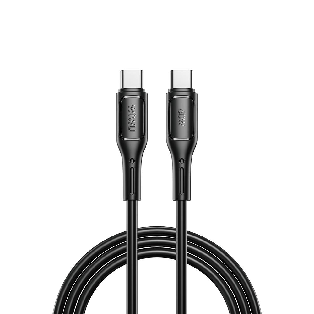 Wiwu Wi-C043E Starlink Serisi Type-C to Type-C Hızlı Şarj Özellikli Data ve Şarj Kablosu 60W 1M